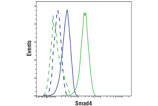 Flow Cytometry Image 1: SMAD4 (D3R4N) XP<sup>®</sup> Rabbit mAb