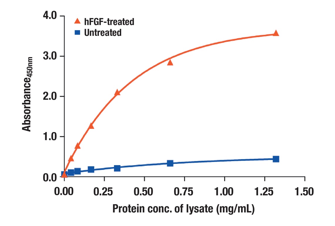 ELISA Image 1: FGF Receptor 1 (D8E4) XP<sup>®</sup> Rabbit mAb (BSA and Azide Free)