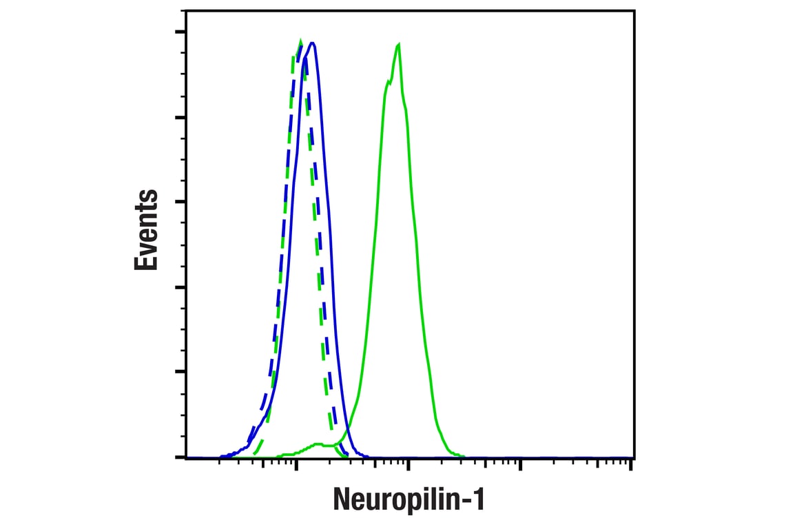 Flow Cytometry Image 1: Neuropilin-1 (E8L6E) Rabbit mAb