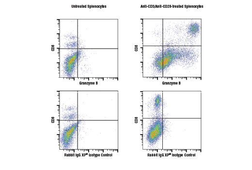 Flow Cytometry Image 2: Granzyme B (D2H2F) Rabbit mAb (BSA and Azide Free)