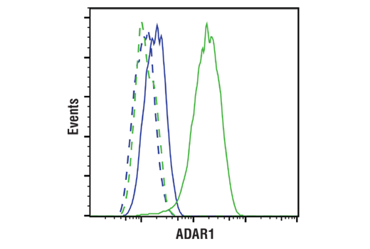 Flow Cytometry Image 1: ADAR1 (E6X9R) XP<sup>®</sup> Rabbit mAb