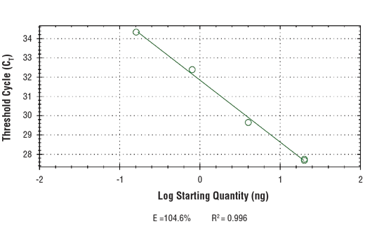 Chromatin Immunoprecipitation Image 1: SimpleChIP<sup>®</sup> Human TGFBR2 Promoter Primers