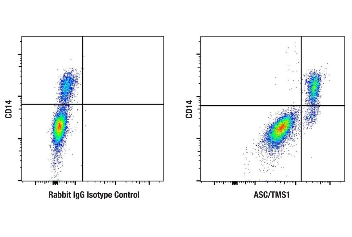 Flow Cytometry Image 1: ASC/TMS1 (F8U7P) Rabbit mAb