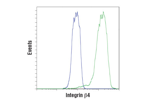 Flow Cytometry Image 1: Integrin β4 (D8P6C) XP® Rabbit mAb