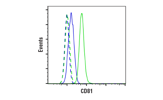 Flow Cytometry Image 1: CD81 (E2K9V) Rabbit mAb