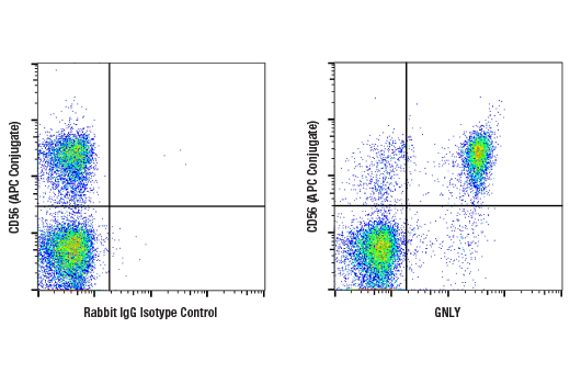 Flow Cytometry Image 1: GNLY (E1V5M) Rabbit mAb (BSA and Azide Free)