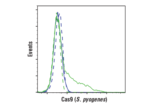 Flow Cytometry Image 1: Cas9 (S. pyogenes) (D8Y4K) Rabbit mAb