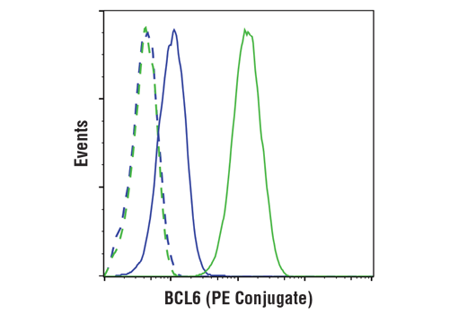 Flow Cytometry Image 1: BCL6 (D4I2V) XP® Rabbit mAb (PE Conjugate)