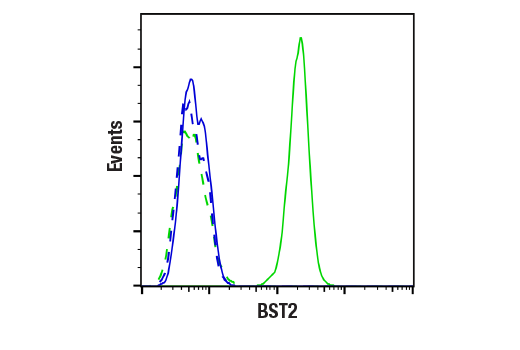 Flow Cytometry Image 1: BST2 (E4N3W) XP® Rabbit mAb