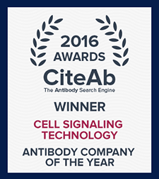 2016CiteAb“年度最佳抗体公司”奖
